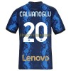 Original Fußballtrikot Inter Mailand Hakan Calhanoglu 20 Heimtrikot 2021-22 Für Herren